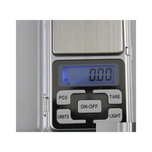 Tartım Ölçekleri Mini Elektronik Cep Ölçeği 100g 200g 0.01g 500g 0.1g Mücevher Elmas NCE LCD Perakende Paketi ile Ekran 8 S2 Drop DHU68