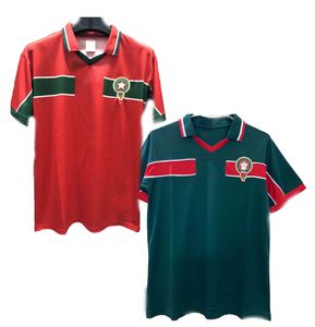 Eski Fas Futbol Formaları Retro 1998 94 95 22-23 2022 Dünya 22-23 Ulusal Thai Kalite Jersey Belhanda 10 Boufal Toptan Futbol Giyim Karışımı Sipariş Kabul Edildi