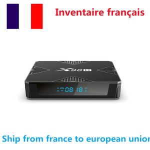 Корабль от Франции X98H Smart TV Box Android 12 Allwinner H618 Wi -Fi6 100M LAN 2G 16G и 4G 32G