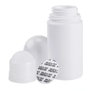 50 мл белого пластикового рулона на бутылочных перевозках. Пополняемые дезодоранты-контейнеры DIY Эфирное масло Персональные упаковки портативные бутылки