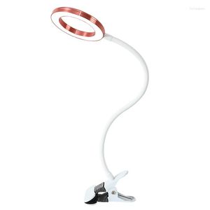 Настольные лампы макияж зажигатель оборудование для оборудования с зажимом USB Светодиодные световые световые бровь для ресниц Экспенсии Удлинитель