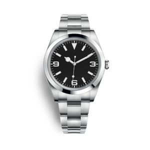 Модные мужские часы 40 мм 2813 с автоматическим механизмом, мужские механические дизайнерские мужские спортивные роскошные часы, наручные часы