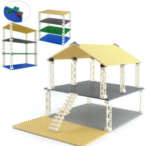 Double-sided Base Plates 32X32 32X16 Plastic Bricks Baseplates Compatible Classic Dimensions Model Building Kits Blocks Construction Toys