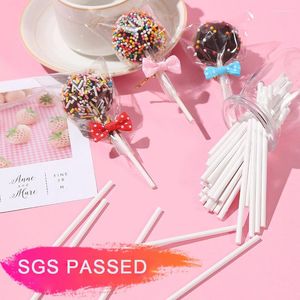 Выпечка инструментов пищевая бумага Lollipop Bar A Sucette Cake Sticks для шоколадной сахарной конфет