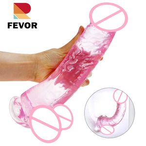 Sex toy Dildo Realistic With Suction Cup Huge Jelly Toys big penis for Woman Men Fake Dick huge anal dildo Anal Butt Plug Erotic
