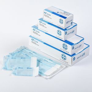 Тату-машина EZ Самозапечатывающиеся стерилизационные пакеты Сумки 5 размеров Медицинская сумка Одноразовая 200pcsbox Аксессуары Поставки 221207