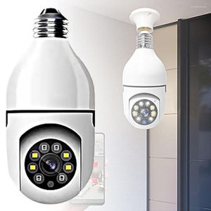 1/2/3PC E27 Камера наблюдения камера светодиодные лампочки 360 ﾰ 2.4g Wi -Fi Security Security 1080p Протокол автоматический отслеживание человека