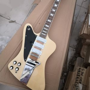 Sol El Boynu Vücutla Siyah Pickguard Rosewood Kıvırcık Özelleştirilebilir Elektro Gitar