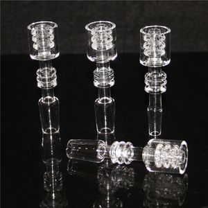 Narghilè Diamond Knot Quartz Tips 10mm 14mm 18mm maschio femmina E Nail Banger per bong in vetro