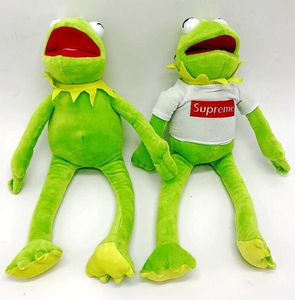 Производители Оптовые 38 -сантиметровые лягушки Sesame Street Comet Plush Toys Cartoon Film and Television окружающие куклы для детских подарков