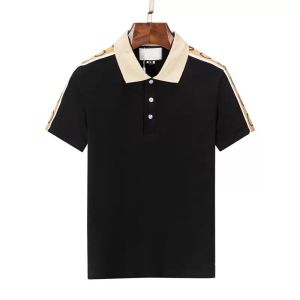 Tasarımcı Erkek Tişört Polo Gömlek Yepyeni Pamuk Nakamı Kırışıklık Kanıtı Nefes Alabası T-Shirt Ticari Moda Gündelik Baskı Yüksek Son Kısa Kol M-3XL