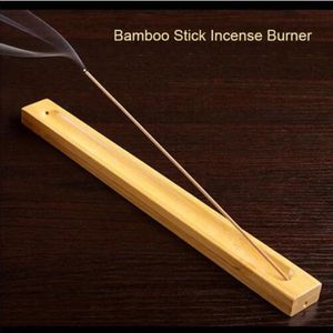 Bambu koku lambaları sopa plakası tütsü tutucu kokulu eşya çubuğu tütsü brülör bambu hattı