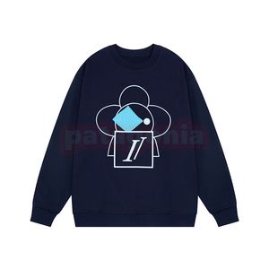 Lüks Erkek Uzun Kollu Sweatshirt Tasarımcı Kadın Mektubu Baskı Sweatshirt Marka Mürettebat Boyun Kazak Üst Boyu XS-L