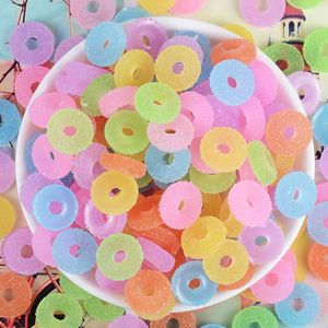 50шт/установленные смолы слизистые добавки для обстановки Art Toys Donut Model
