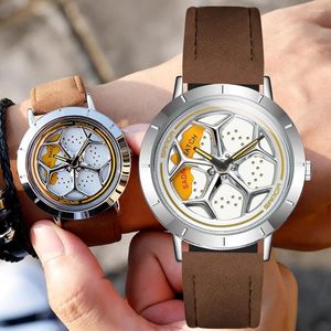 Нарученные часы Sanda Luxury Sport Men Quartz Watch 360 Spins Dial Watch Watch Waters Waterpo S -часы Relogio Masculino