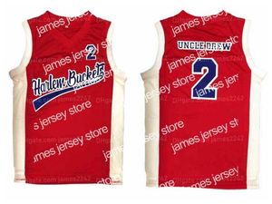 Basketball Jerseys Custom Uncle Drew Harlem Buckets Basketball Jersey Men's All Stitched Red Any Name Number XXS-6XL Top Quality