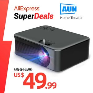 4K Portable Smart WIFI Mini LED Projector for Home Cinema, Phone Sync Beamer Movie Theater - A30 Series T221216