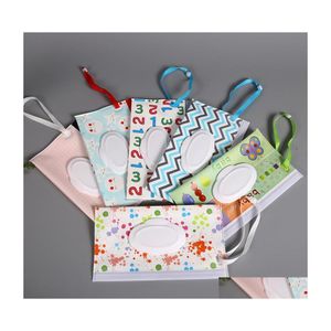 Tissue Boxes Napkins Eva Wet Wipes Bag Outdoor Travel Born Wipe Case Box Ecofriendly Paper Towel Drop Delivery Home Garden Kitchen Dhgwa