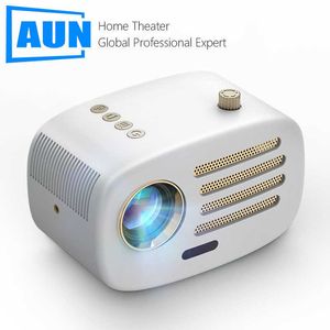 Projektörler AUN PH30C Taşınabilir Projektör Ev Sineması Cep Telefonu Beamer Sync Ekran Paylaşımı Akıllı Telefon Sineması İsteğe Bağlı Android T221216