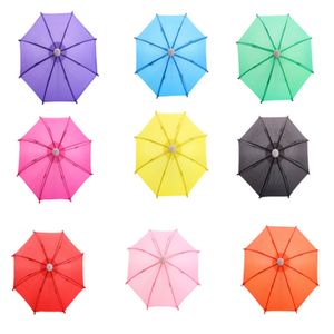 Prenses Şemsiye Taşınabilir Mini Simülasyon Şemsiyesi Çocuklar için Oyuncaklar Çizgi Film Birçok Renk Dekoratif Fotoğrafçılık Props Lk409