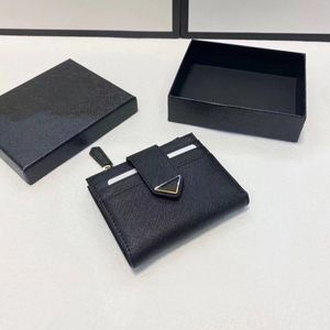 Дизайнер настоящий кошелек для пикапа Unisex Cross Line Light Luxury Fashion Simple Multi -слот может положить смен