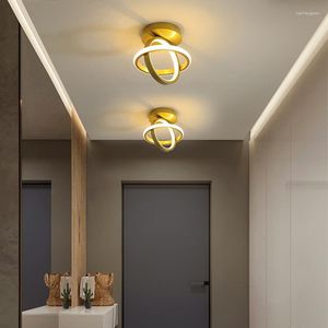 Deckenleuchten, kleiner Flur, LED, für Zuhause, Wohnzimmer, Flur, Schlafzimmer, Küche, Lampe, Aufputzleuchten, Aluminium