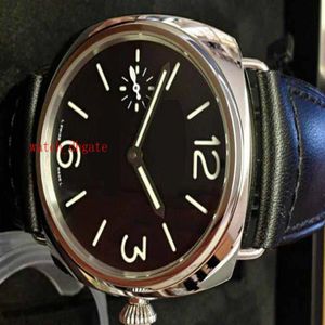 Мужские часы Мужские механические автоматические часы 45 мм Black Seal Черные наручные часы313H