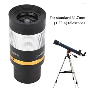 PO Studio Professional 8-24mm Zoom Gözlük Optik Teleskop lens Gözü Yıldız için Astronomik Avcılık