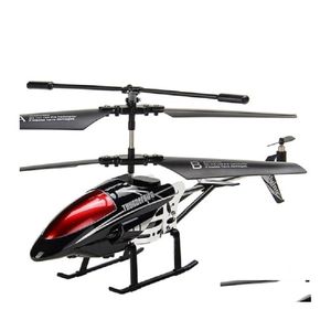 Electric/RC Aircraft Rctown Helicopter 3.5 CH Радио контроль со светодиодным светом RC Kids Gift Shatterprense Flying Toys Model 220425 DR DHP2X