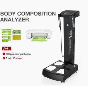 Profesyonel Dijital Vücut Analiz Makinesi Kütle İndeksi Kompozisyonu A4 yazıcı ile Ağır ölçüm YAŞ İÇİN YAĞ ANALGİYETİ Scanner fitness ekipmanını azaltın