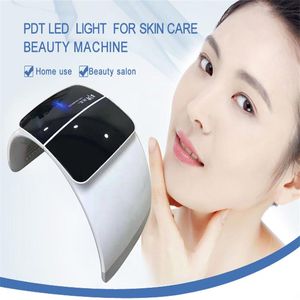 Портативная складная 7 светлая светодиодная маска для лица PDT Light for Skin Therapy Matcher для лицевой кожи омоложения салон.