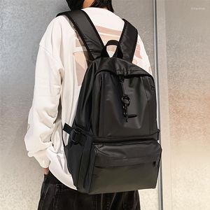 Açık çantalar sırt çantası erkek moda markası rahat okul tarzı yüksek erkek üniversite öğrencileri okul çantası Koreli