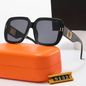 Güneş gözlüğü tasarımcı güneş gözlüğü erkek ve kadın moda klasik stil lens PC malzeme parlama önleyici sürüş plaj alışveriş uygulanabilir