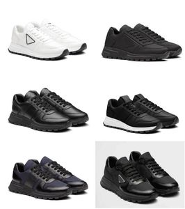 Koşucu Spor Ayakkabıları Yeniden Naylon Teknik Kumaş Spor Ayakkabı Erkek Esnek Kauçuk Taban Gündelik Giyim Eğitmenler EU38-46 Kutulu