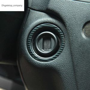 Araba Stil Merkezi Konsolu Kontak Anahtar Delik Çember Dekorasyon Çıkartma Trim MERCEDES BENZ C E CLS GLK SINIF W204 W212 X204