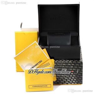 2021 Bently Watch Boxes включает в себя полный набор ручных буклетных бумажных предметов супер издание аксессуары FM Black Leather Box Puret311j