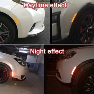 5cmby300cm araba yansıtıcı bant dekorasyon etiketleri uyarı güvenlik yansıma filmi otomatik reflektör çıkartması