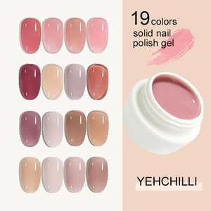 Nail Gel Polish Set Jelly Nude Primer Glue Morandi Clear Semi Permanent Uv Varnish Hybrid Manicure Art Color Acrylic Supplies