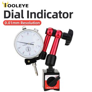 Dial Indicator Magnetic Holder Bore Gauge Stand Base Micrometer Measure Tools Hour Type Comparator Watch