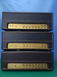 Custom Grand Amp JTM45 50W Tube Guitar Amplifier Head with Gold Stripe Cabinet
