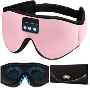 Uyku Kulaklıkları Bluetooth 5.0 Kafa Bandı Kablosuz Uyku Artefakt Nefes alabilen Müzik Göz Maskesi Kulak Hediyeler
