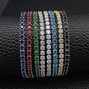 S Tasarımcılar Tenis Kadın Charm Bilezik Trend Moda Diamonds Bracelets Butik Hediye Takı 19cm