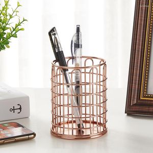 Ящики для хранения Nordic Iron Cosmetics Makeup Brushes Corpe Corpe Corndric Brate Pot Horpstick Hoperer Organizer