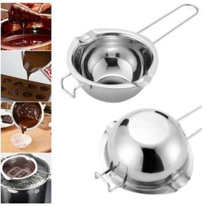 Baking Tools WALFOS 1PC Portable Stainless Steel Chocolate Butter Melting Pot Pan Kitchen Milk Bowl Boiler Cooking Accessories