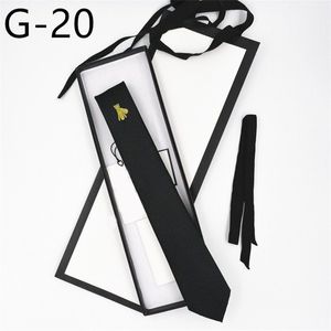 Vintage boyun kravat moda tasarımcısı kravatlar 2023 erkek mektup baskı el yapımı iş eğlence kravat boyunbağı nakış mektubu jacquard örgü lüks ipek bağları