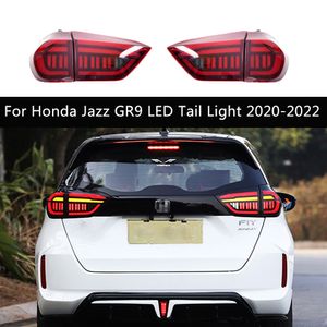 Araba arka lambalar montaj dinamik flama dönüş sinyali göstergesi honda caz gr9 led kuyruk lambası 2020-2022 sis çalıştıran fren lambaları