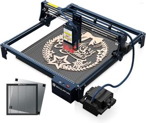 Printers Sculpfun S30 Pro 10W Лазерный гравер с автоматическим набором с полным воздушным набором 400x400 мм сотовой стол и заменяемой линзы