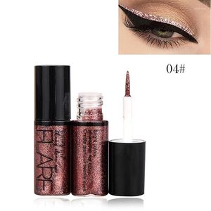 Eyeliner Professional Shiny Eye Liners Cosmetics For Women Pigment Silver Rose Gold Color Liquid Glitter Makeup Beauty