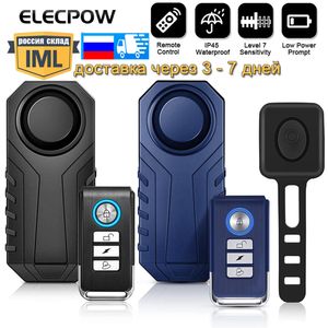 Alarm systems Elecpow Wireless Bicycle Remote Control Waterproof Electric Motorcycle Scooter Bike Security Protection Anti theft s 221101