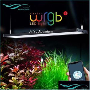 Aquariums Lighting Chihiros Wrgb Water Plant Grow Led Light App Bluetooth Controller Smart Ada Style Sunrise Sunset Aquarium Y200922 Dhgal
